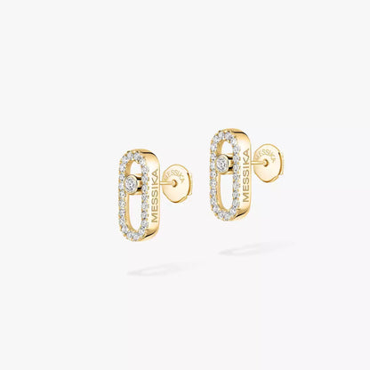 [Triumph Jewelry]Move Uno Diamond Earrings