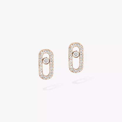 [Triumph Jewelry]Move Uno Diamond Earrings