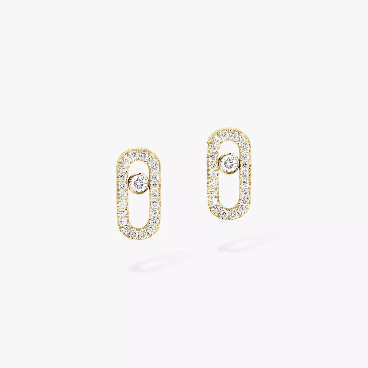 [Triumph Jewelry]Move Uno Diamond Earrings