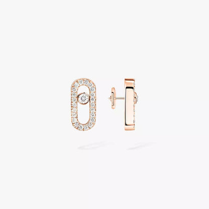 [Triumph Jewelry]Move Uno Diamond Earrings