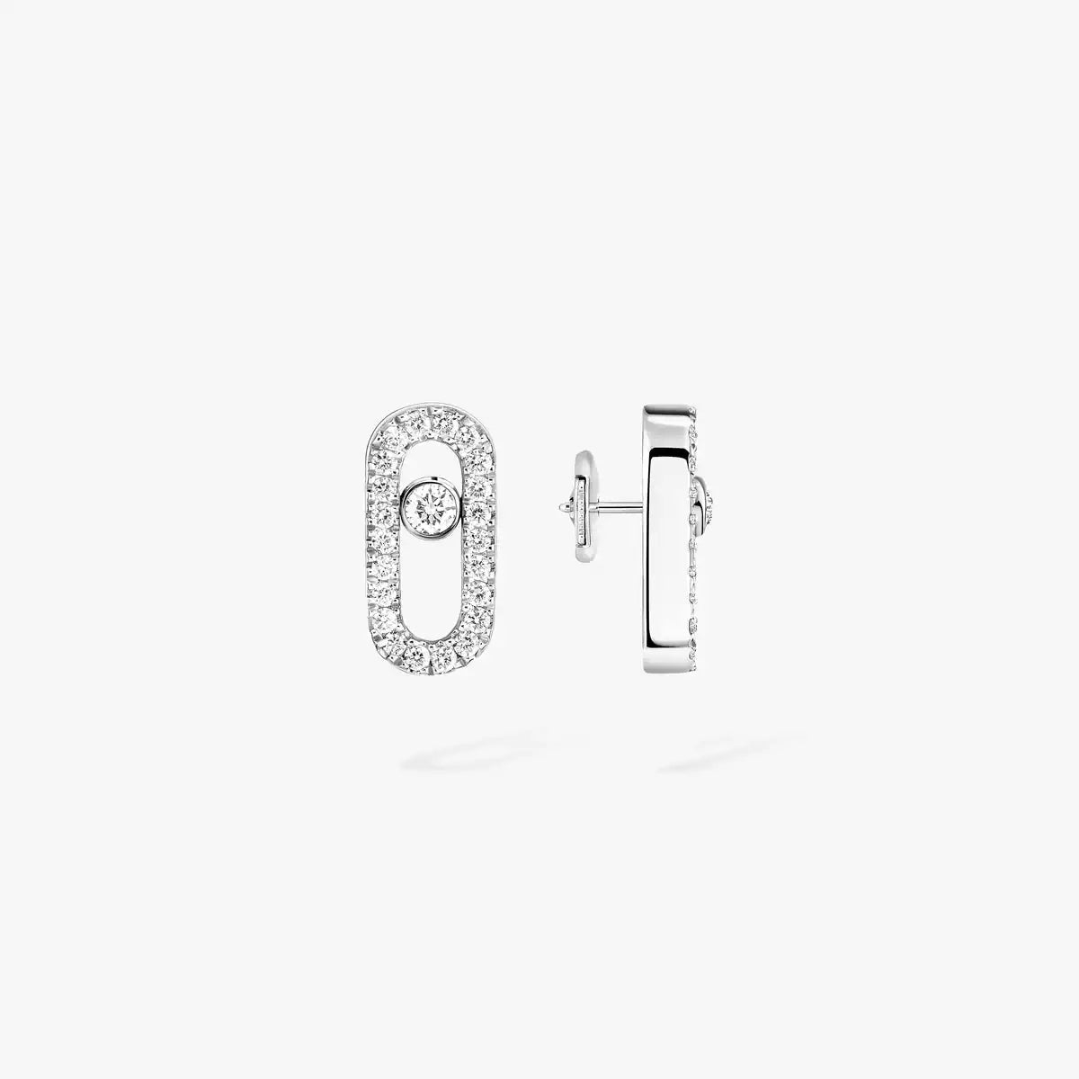 [Triumph Jewelry]Move Uno Diamond Earrings