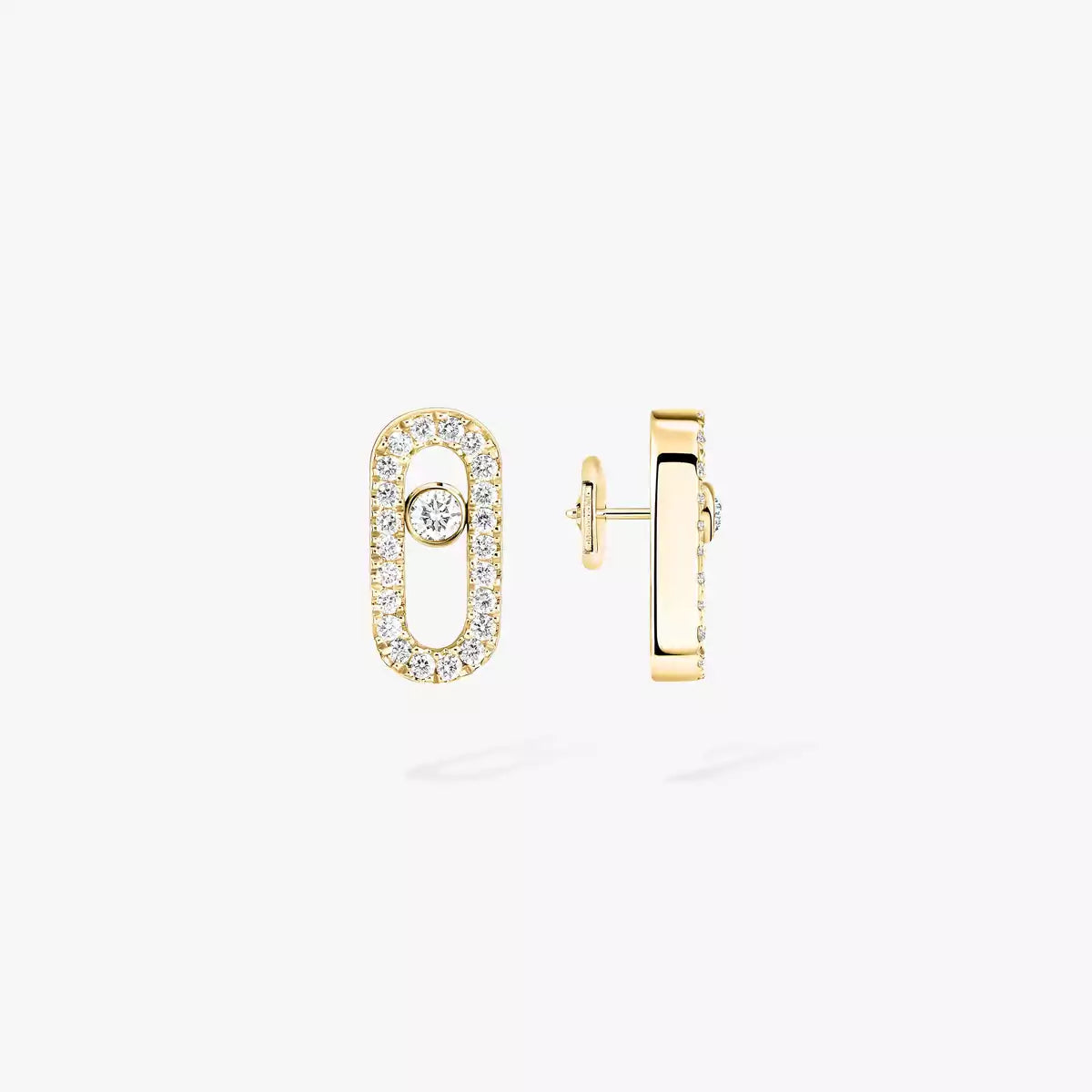 [Triumph Jewelry]Move Uno Diamond Earrings