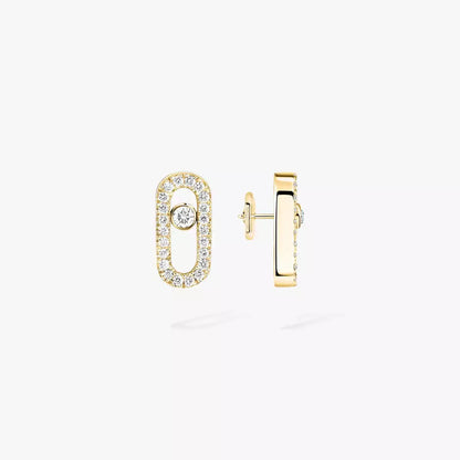 [Triumph Jewelry]Move Uno Diamond Earrings