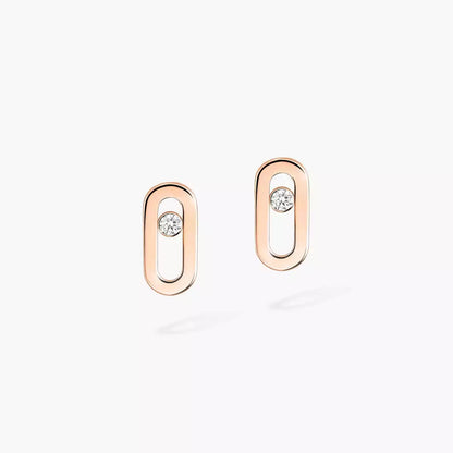[Triumph Jewelry]Move Uno Diamond Stud Earrings