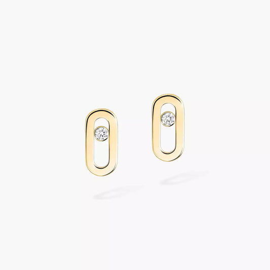 [Triumph Jewelry]Move Uno Diamond Stud Earrings