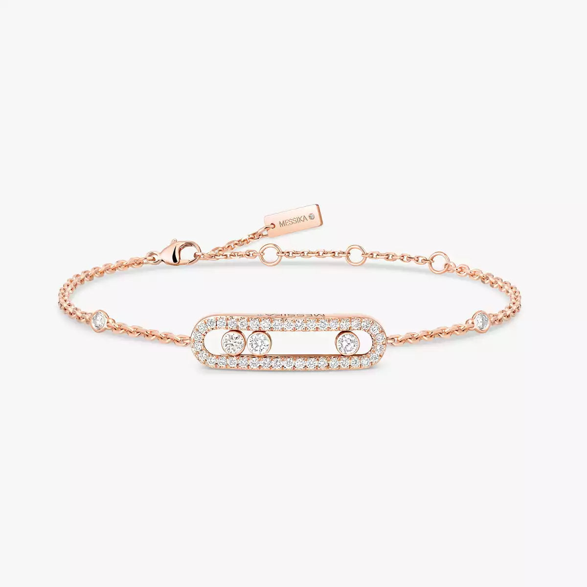 [Triumph Jewelry]Pavé Baby Move Diamond Bracelet