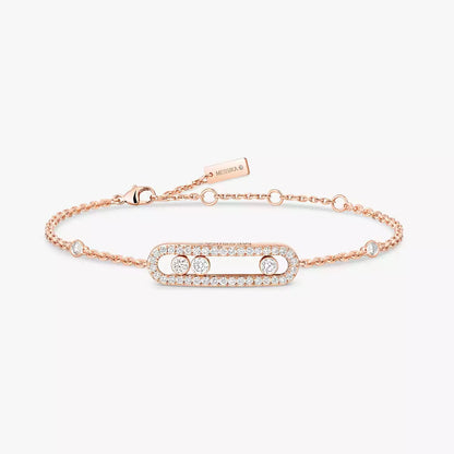[Triumph Jewelry]Pavé Baby Move Diamond Bracelet