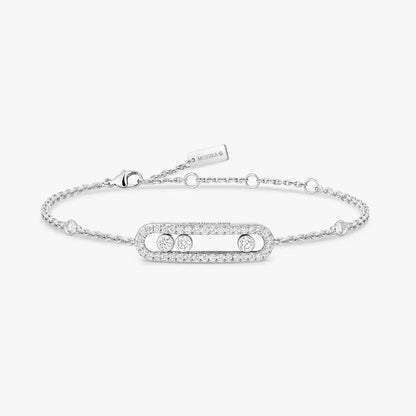 [Triumph Jewelry]Pavé Baby Move Diamond Bracelet