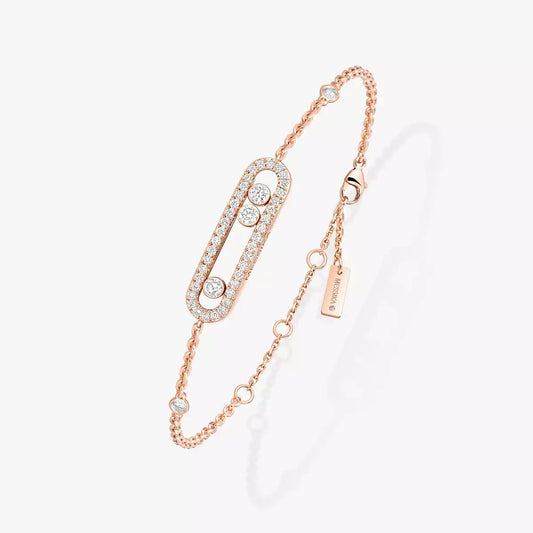 [Triumph Jewelry]Pavé Baby Move Diamond Bracelet