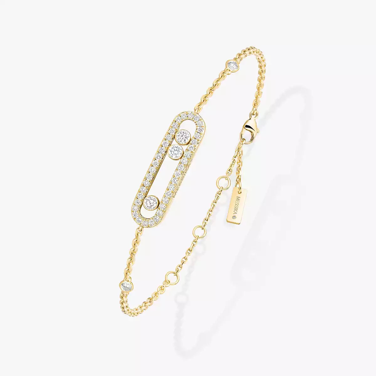 [Triumph Jewelry]Pavé Baby Move Diamond Bracelet