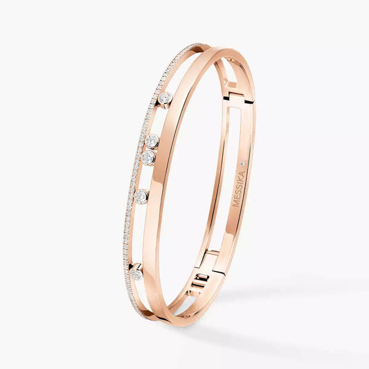 [Triumph Jewelry]Move Romane Diamond Bangle Bracelet