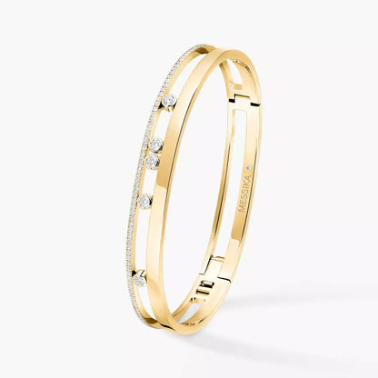 [Triumph Jewelry]Move Romane Diamond Bangle Bracelet