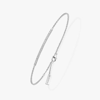 [Triumph Jewelry]Diamond Thin Bangle 0.15ct My Twin Toi & Moi