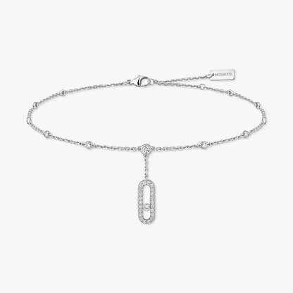 [Triumph Jewelry] Move Uno pavé ankle bracelet