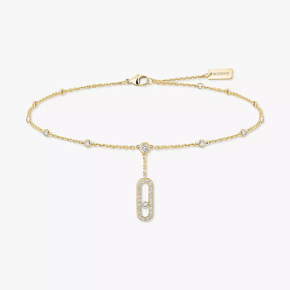 [Triumph Jewelry] Move Uno pavé ankle bracelet