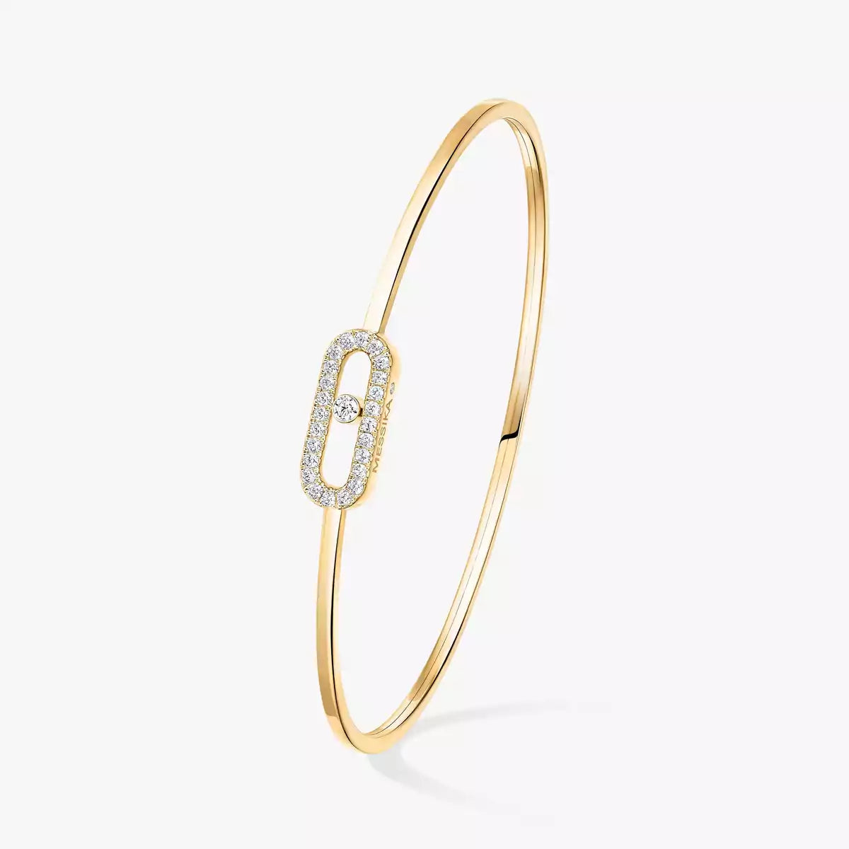 [Triumph Jewelry]Move Uno pavé flex bangle medium