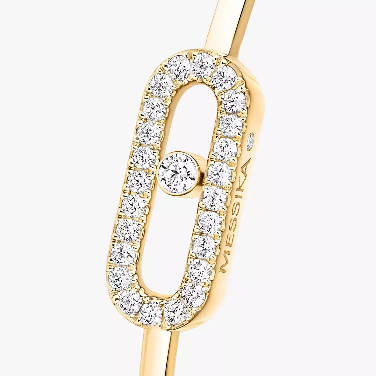 [Triumph Jewelry]Move Uno pavé flex bangle medium