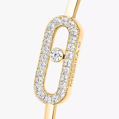 [Triumph Jewelry]Move Uno pavé flex bangle medium