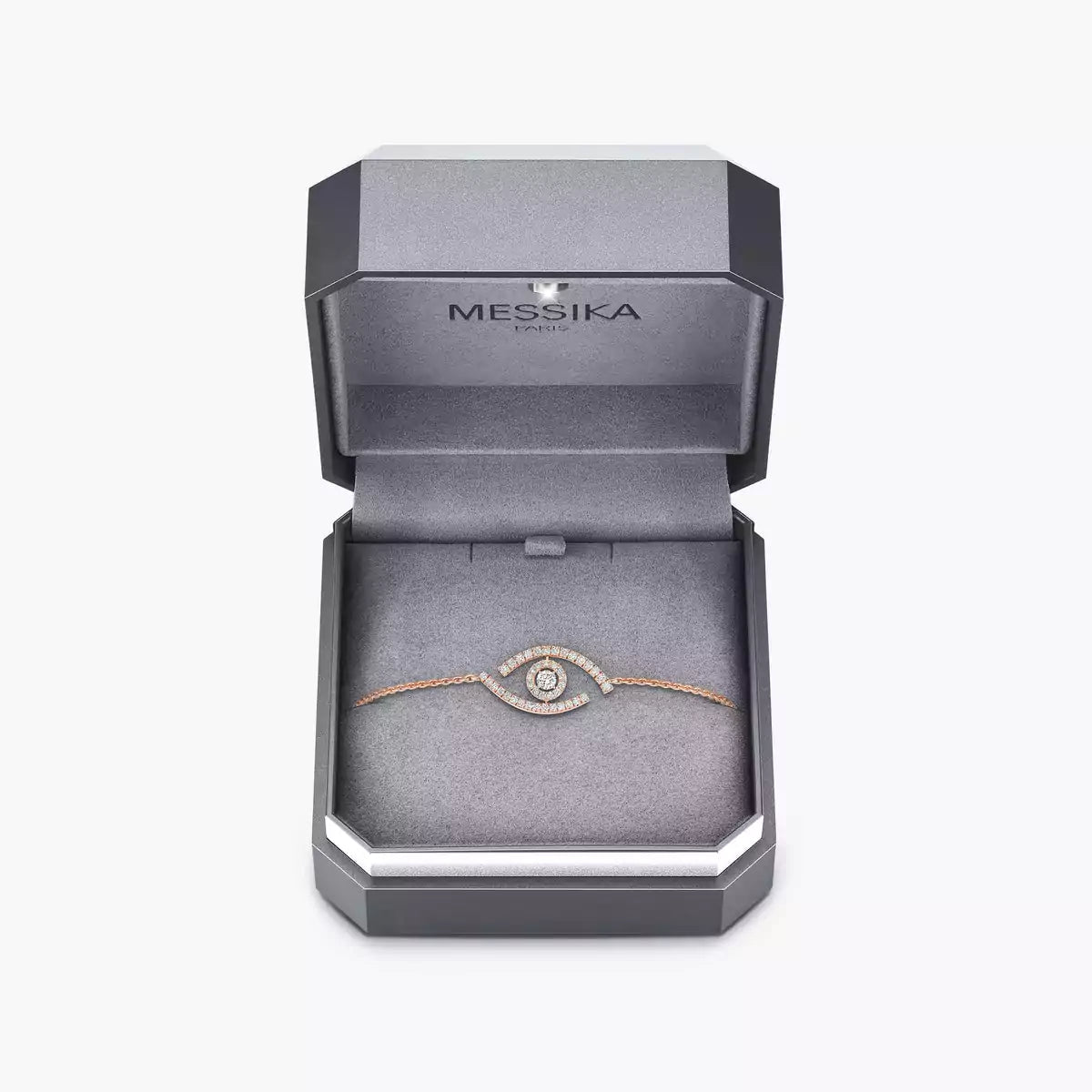 [Triumph Jewelry]Lucky Eye Pave-Set Diamond Bracelet