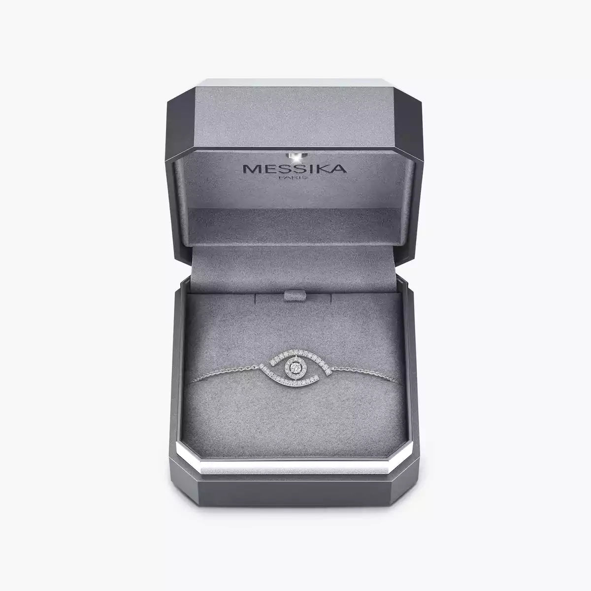 [Triumph Jewelry]Lucky Eye Pave-Set Diamond Bracelet