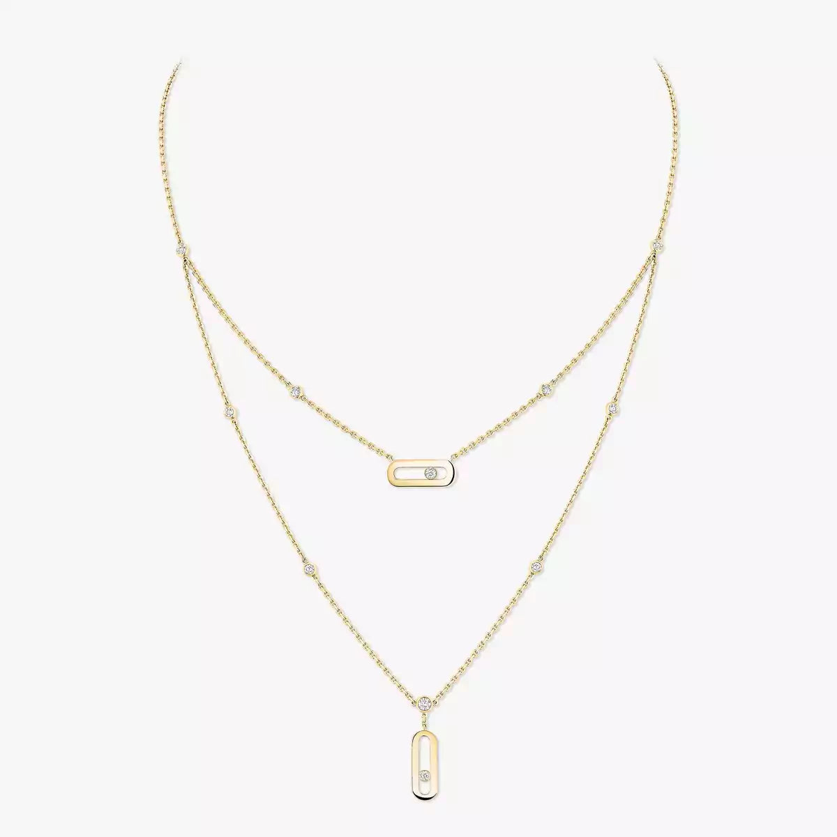 [Triumph Jewelry] Move Uno Diamond Necklace