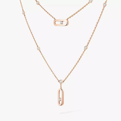 [Triumph Jewelry] Move Uno Diamond Necklace