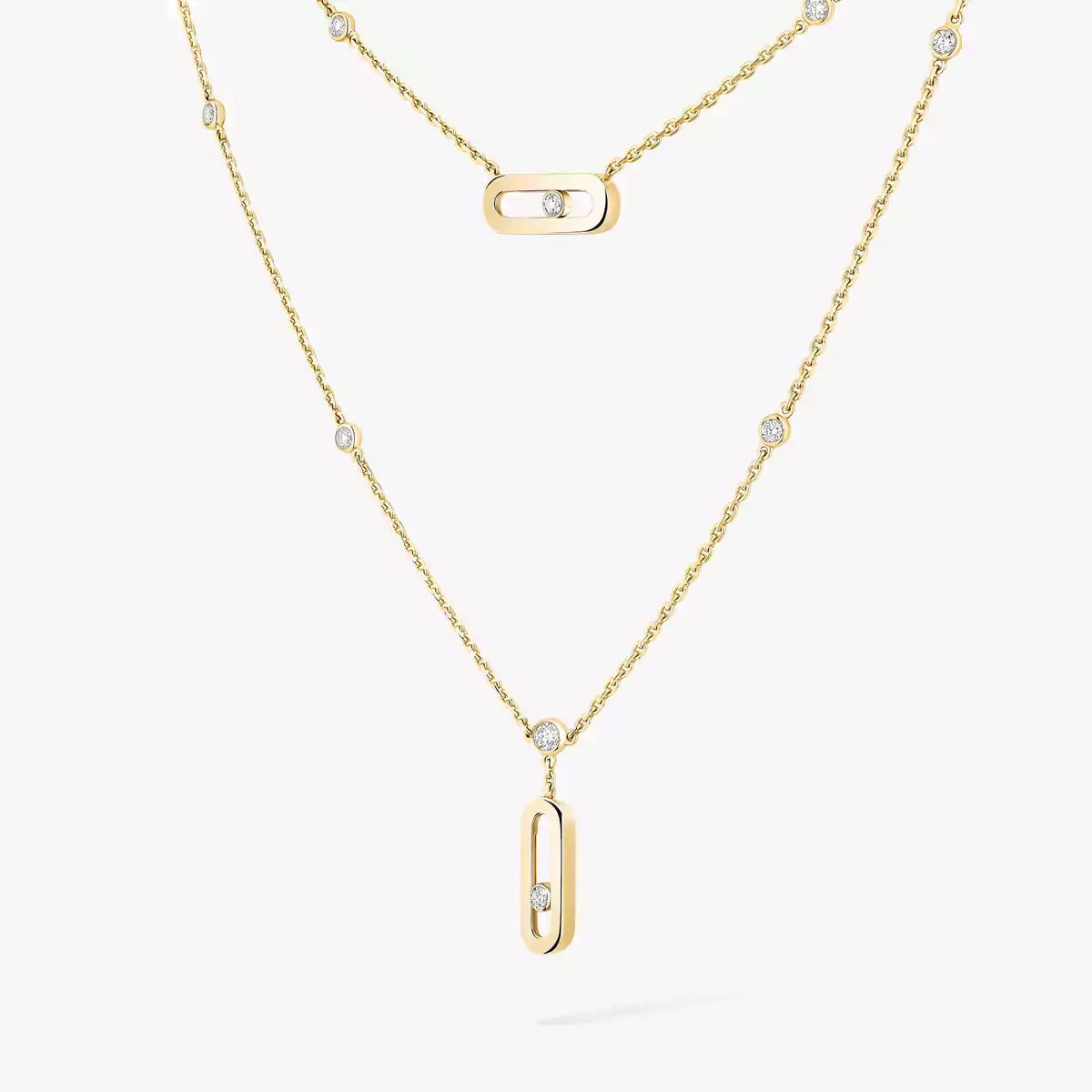 [Triumph Jewelry] Move Uno Diamond Necklace