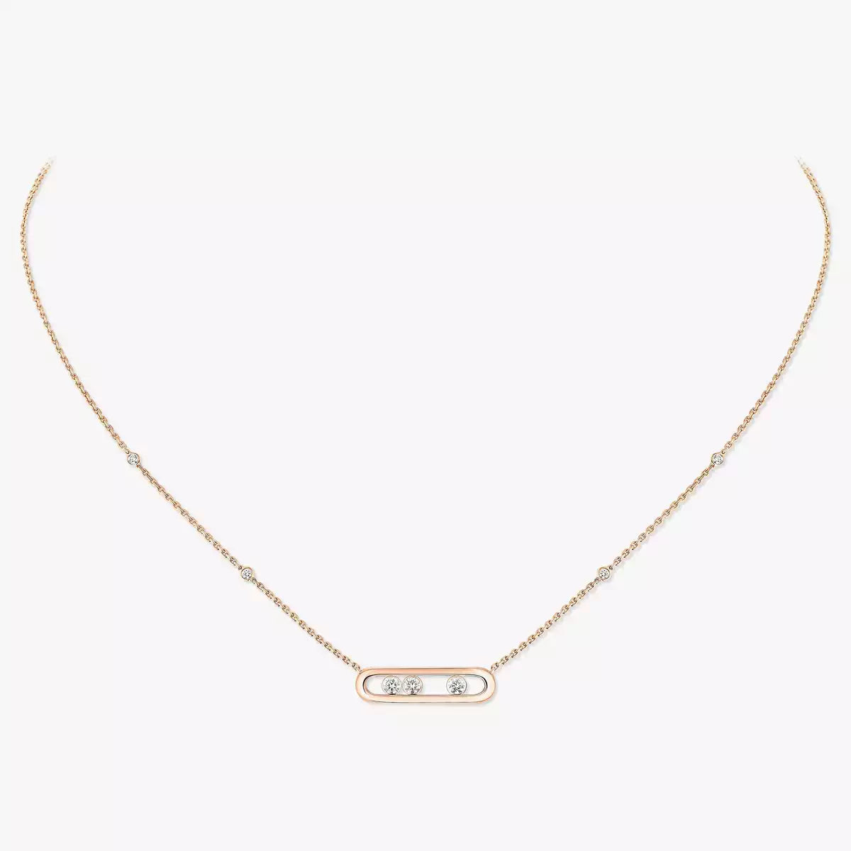 [Triumph Jewelry] Baby Move Gold Diamond Necklace