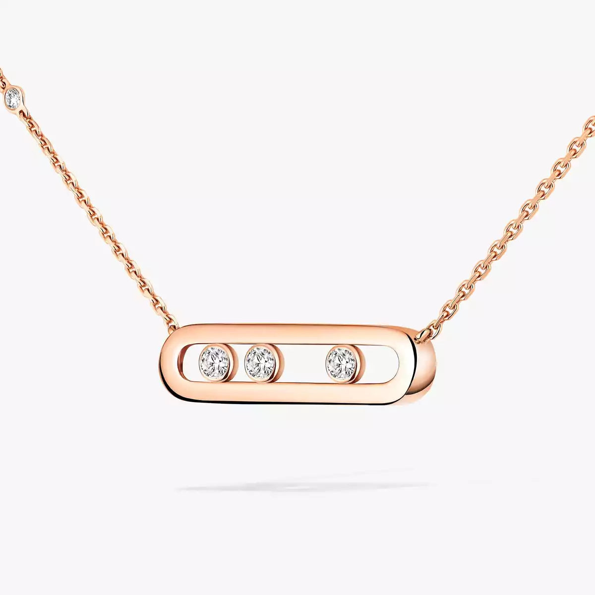 [Triumph Jewelry] Baby Move Gold Diamond Necklace
