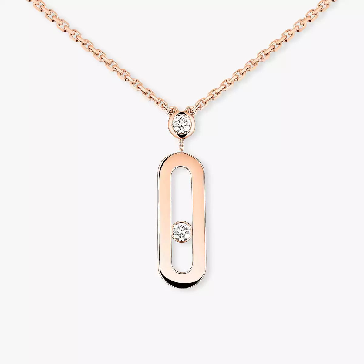 [Triumph Jewelry] Move Uno Gold Diamond Long Necklace
