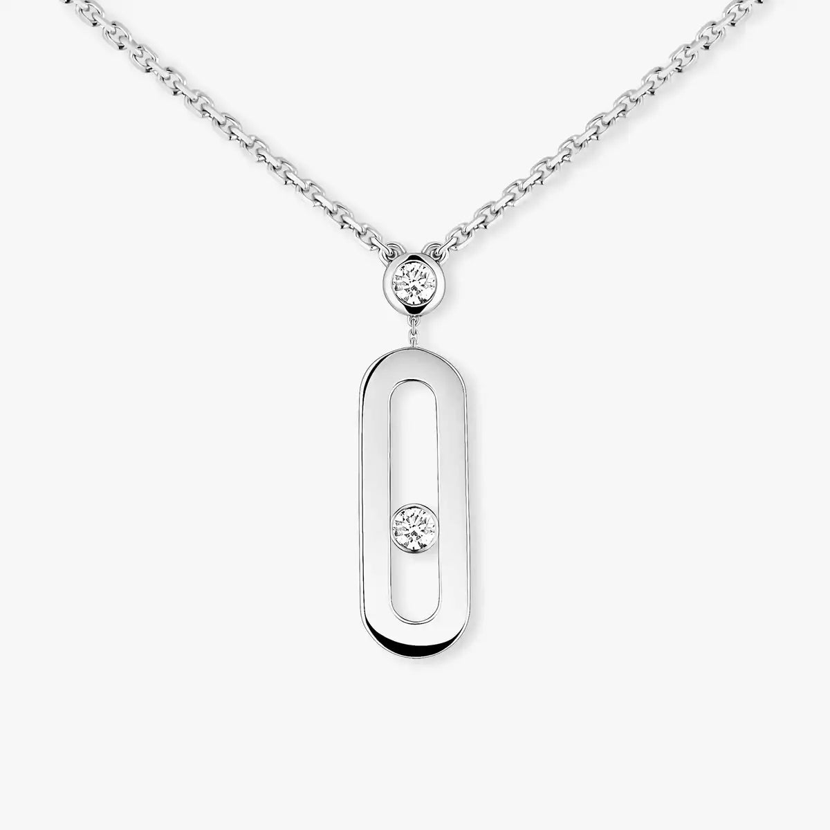 [Triumph Jewelry] Move Uno Gold Diamond Long Necklace