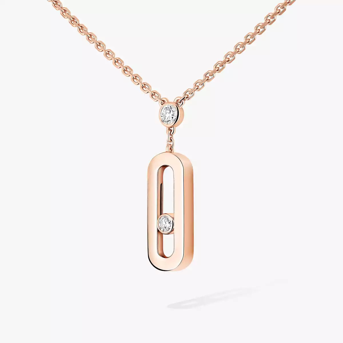 [Triumph Jewelry] Move Uno Gold Diamond Long Necklace