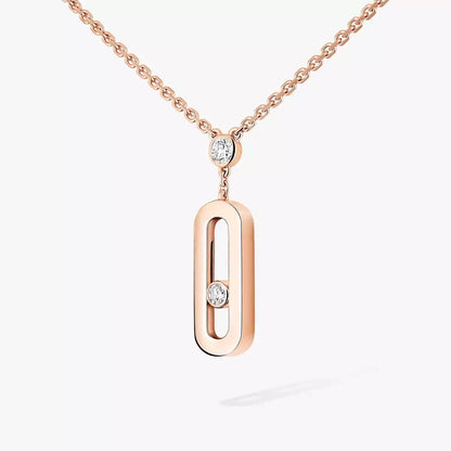 [Triumph Jewelry] Move Uno Gold Diamond Long Necklace