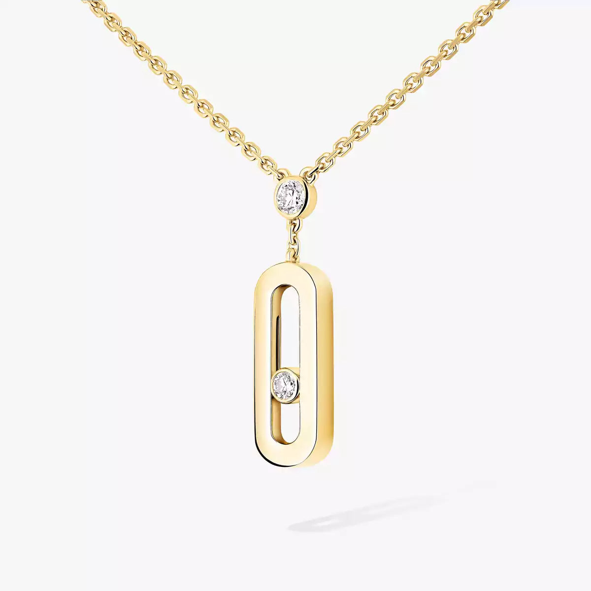 [Triumph Jewelry] Move Uno Gold Diamond Long Necklace