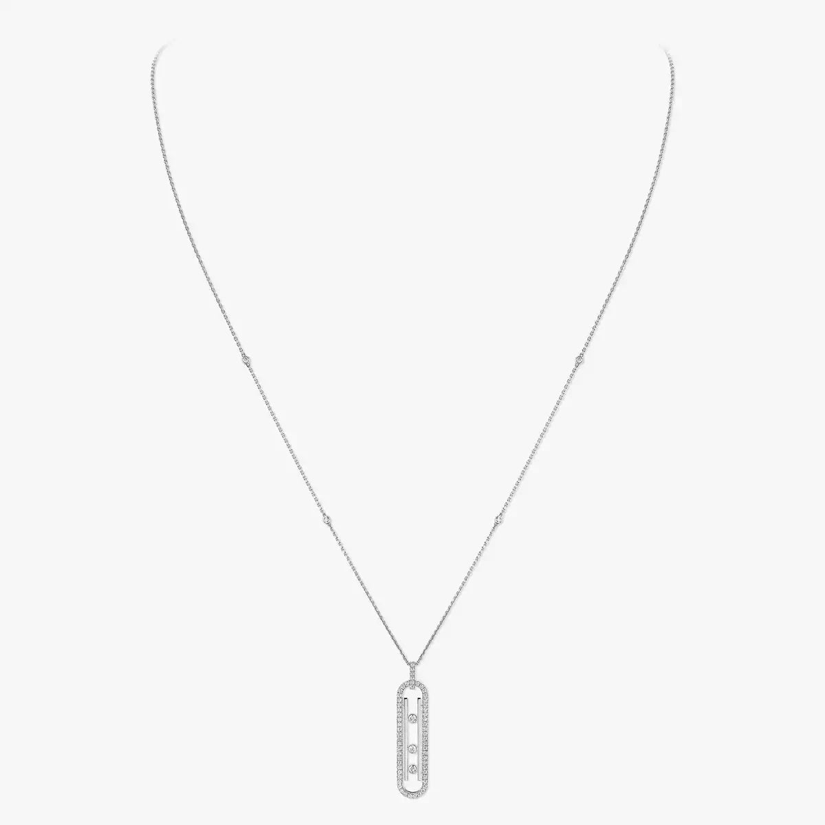 [Triumph Jewelry]Diamond Necklace Move 10Th