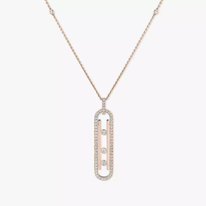 [Triumph Jewelry]Diamond Necklace Move 10Th