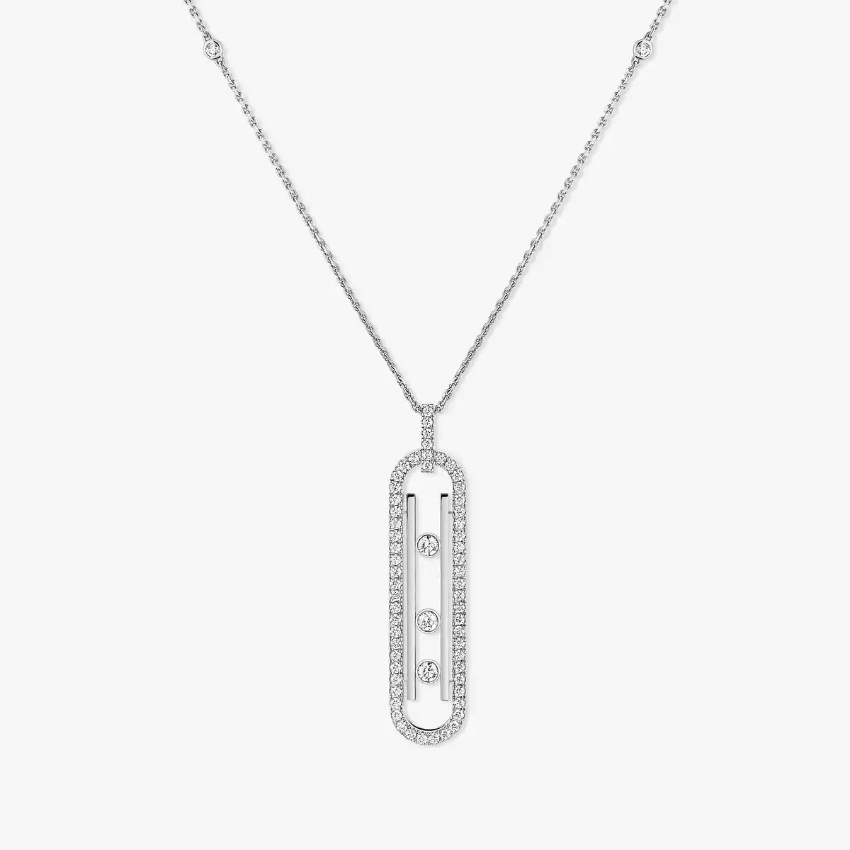 [Triumph Jewelry]Diamond Necklace Move 10Th