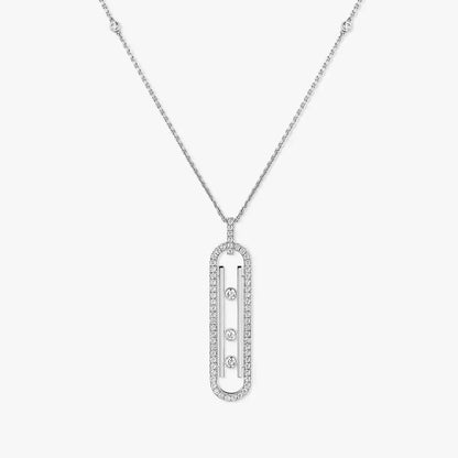 [Triumph Jewelry]Diamond Necklace Move 10Th
