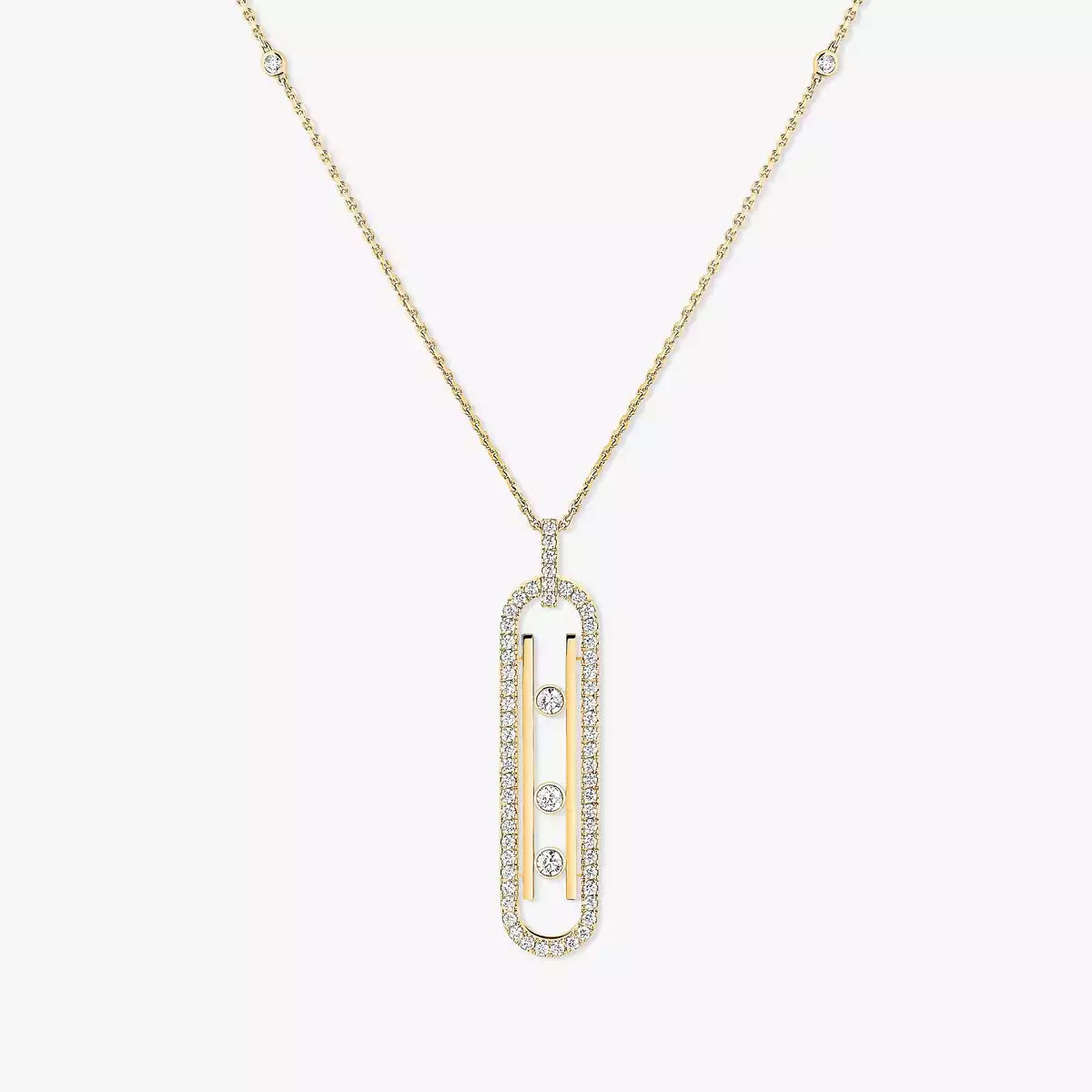 [Triumph Jewelry]Diamond Necklace Move 10Th