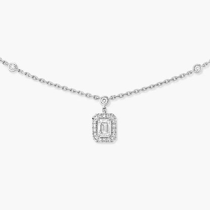 [Triumph Jewelry]My Twin Diamond Necklace in Silver
