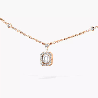 [Triumph Jewelry]My Twin Diamond Necklace in Silver