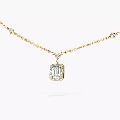 [Triumph Jewelry]My Twin Diamond Necklace in Silver