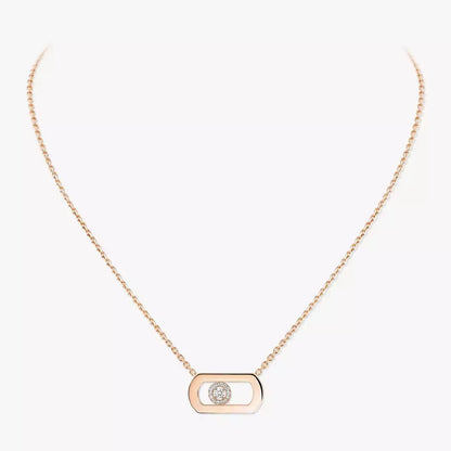 [Triumph Jewelry]So Move Diamond Necklace in Gold