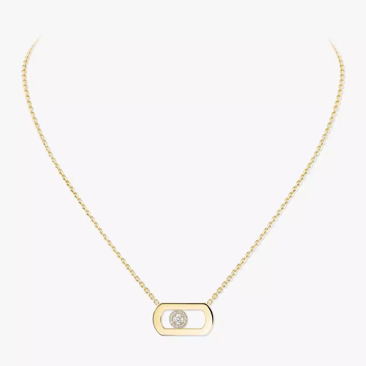[Triumph Jewelry]So Move Diamond Necklace in Gold