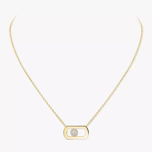 [Triumph Jewelry]So Move Diamond Necklace in Gold