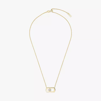 [Triumph Jewelry]So Move Diamond Necklace in Gold