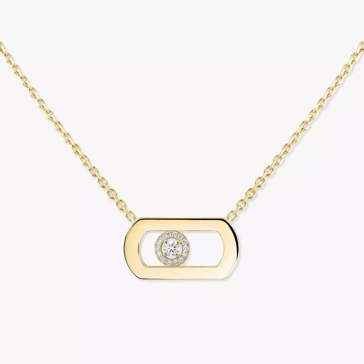 [Triumph Jewelry]So Move Diamond Necklace in Gold