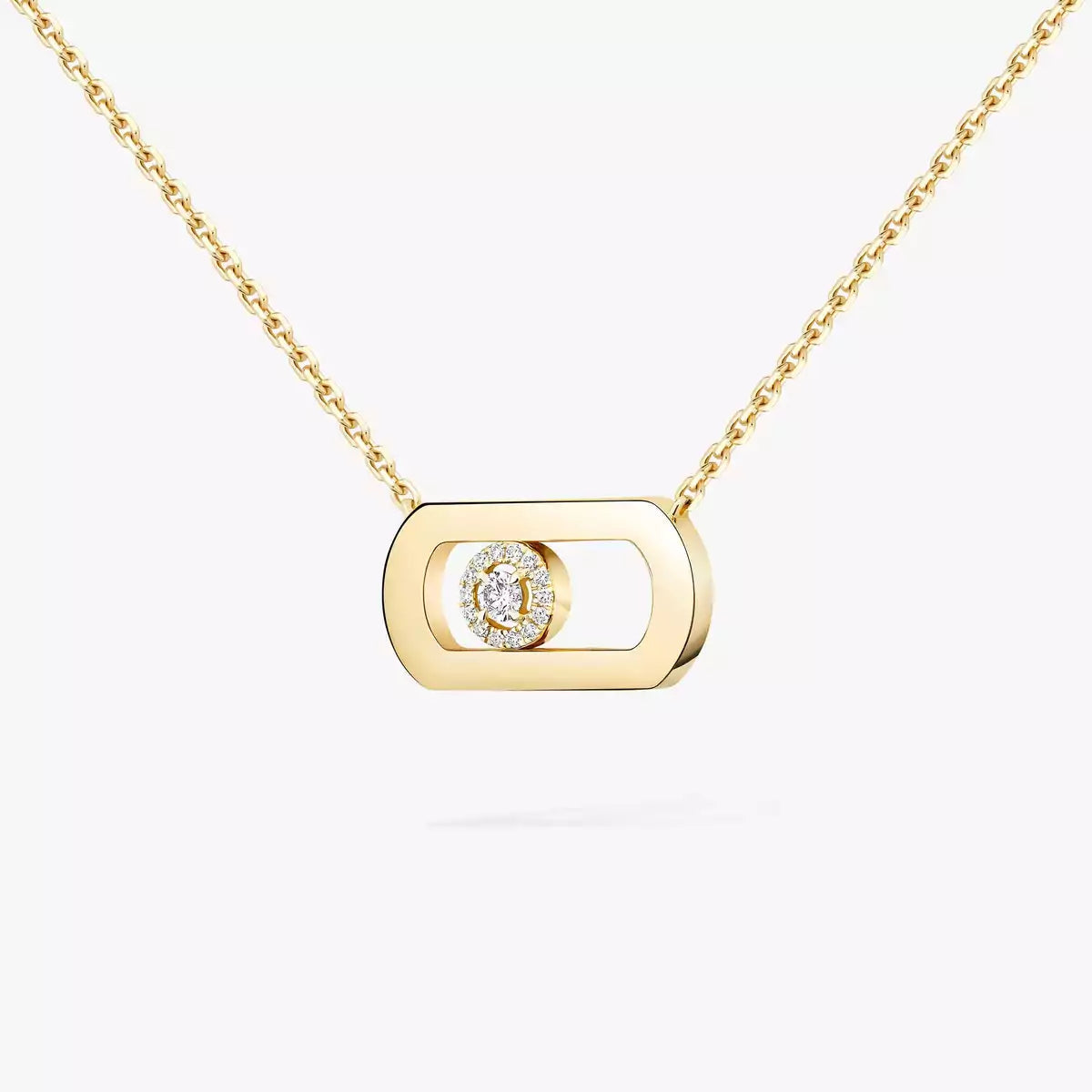 [Triumph Jewelry]So Move Diamond Necklace in Gold
