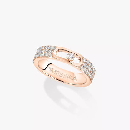 [Triumph Jewelry]Move Joaillerie Pave_ Diamond Wedding Ring