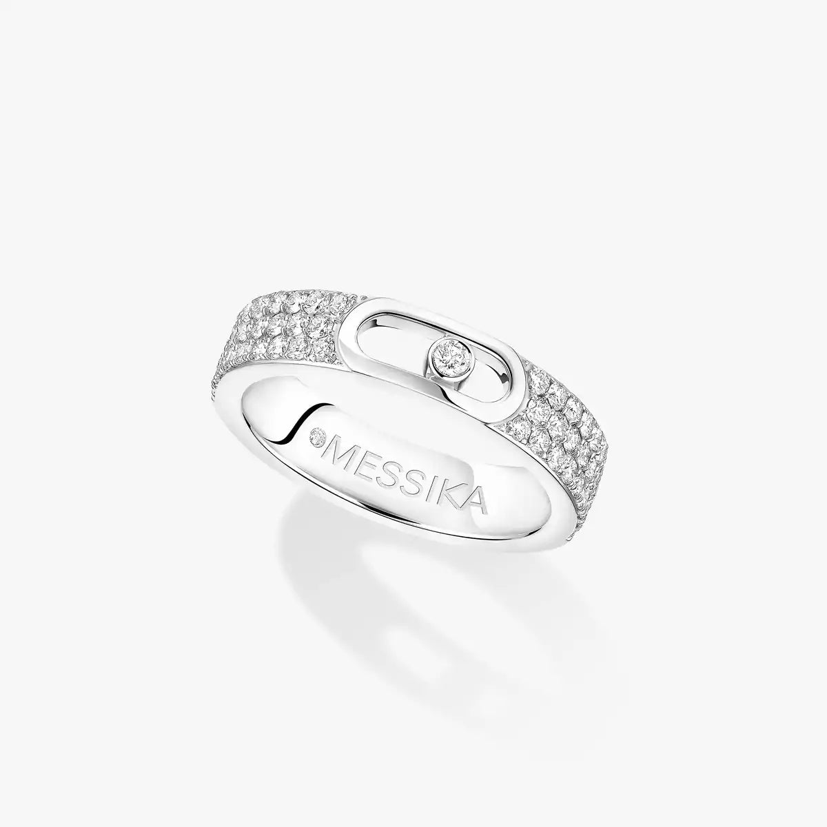 [Triumph Jewelry]Move Joaillerie Pave_ Diamond Wedding Ring